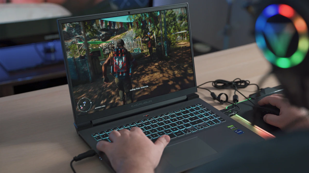 Layar gaming menampilkan menu inventory karakter anime dengan equipment slot dan stat detail untuk membangun build optimal