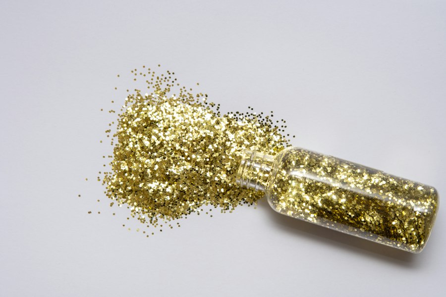 Vernis Gel Paillettes Or Vishine Vernis vernis gel