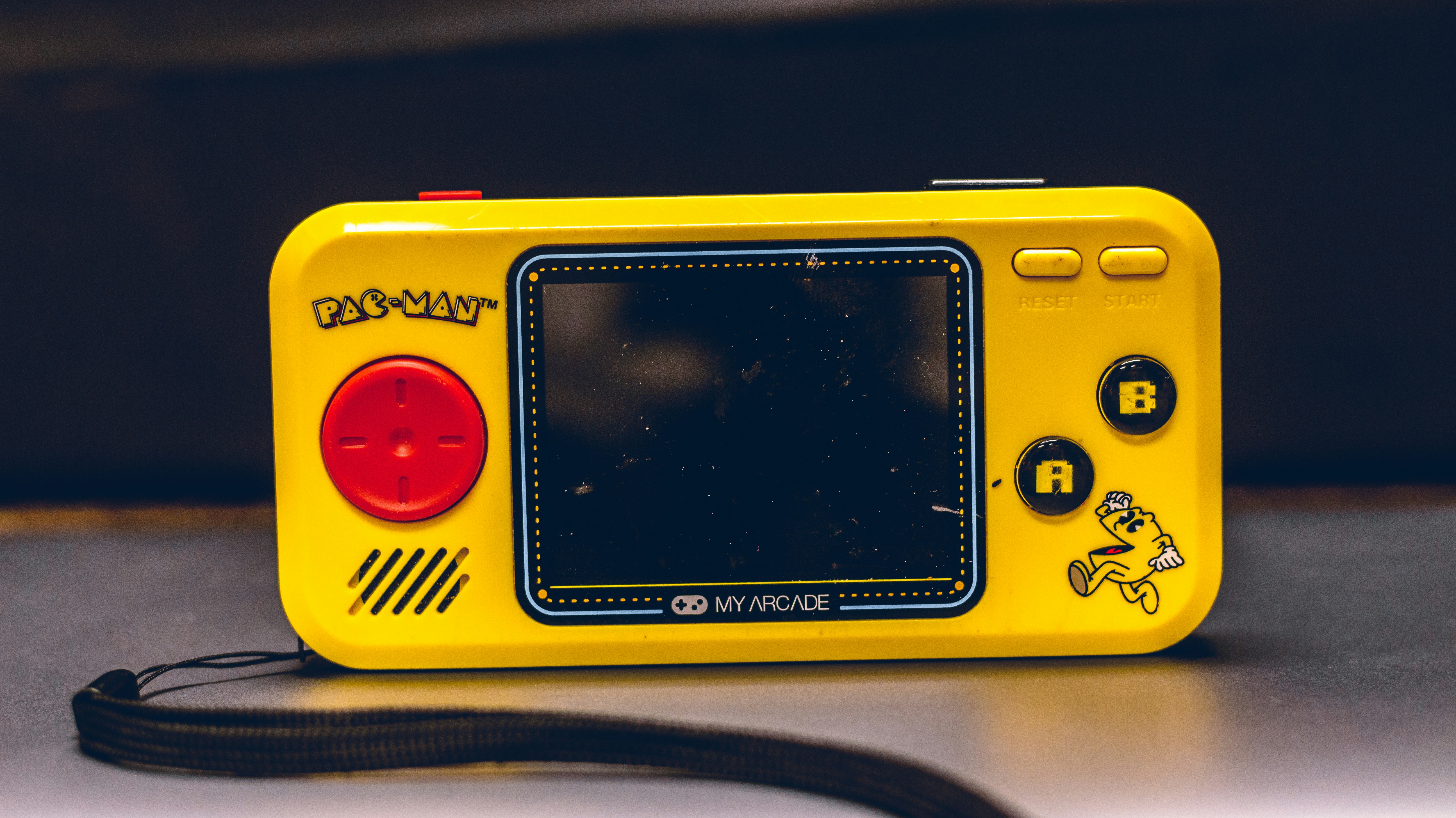 a handheld gaming device