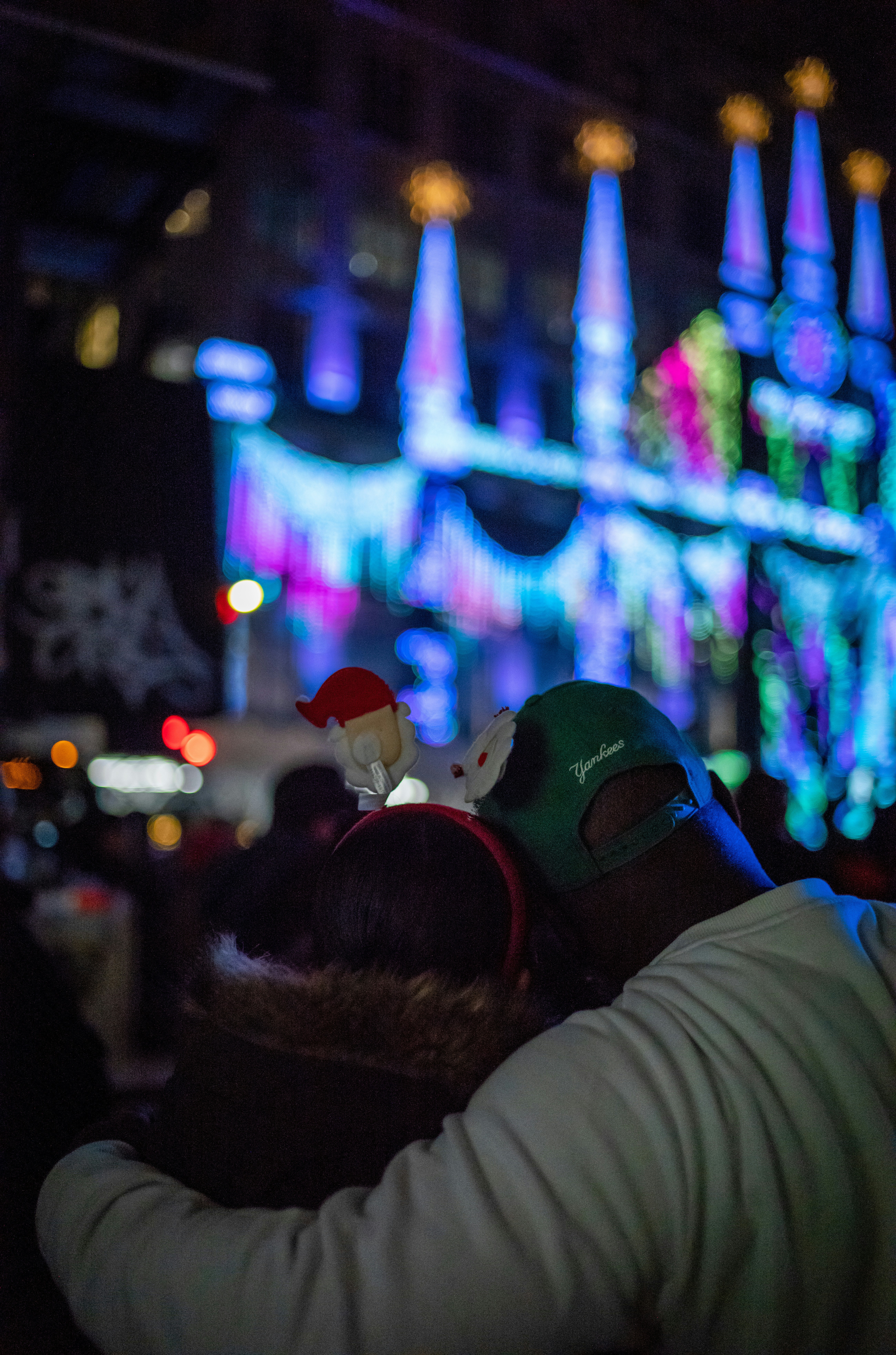 a couple of people that are hugging each other