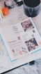 a recipe book sitting on top of a table