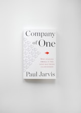 a copy of the book company of one by paul jarviss