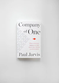 a copy of the book company of one by paul jarviss