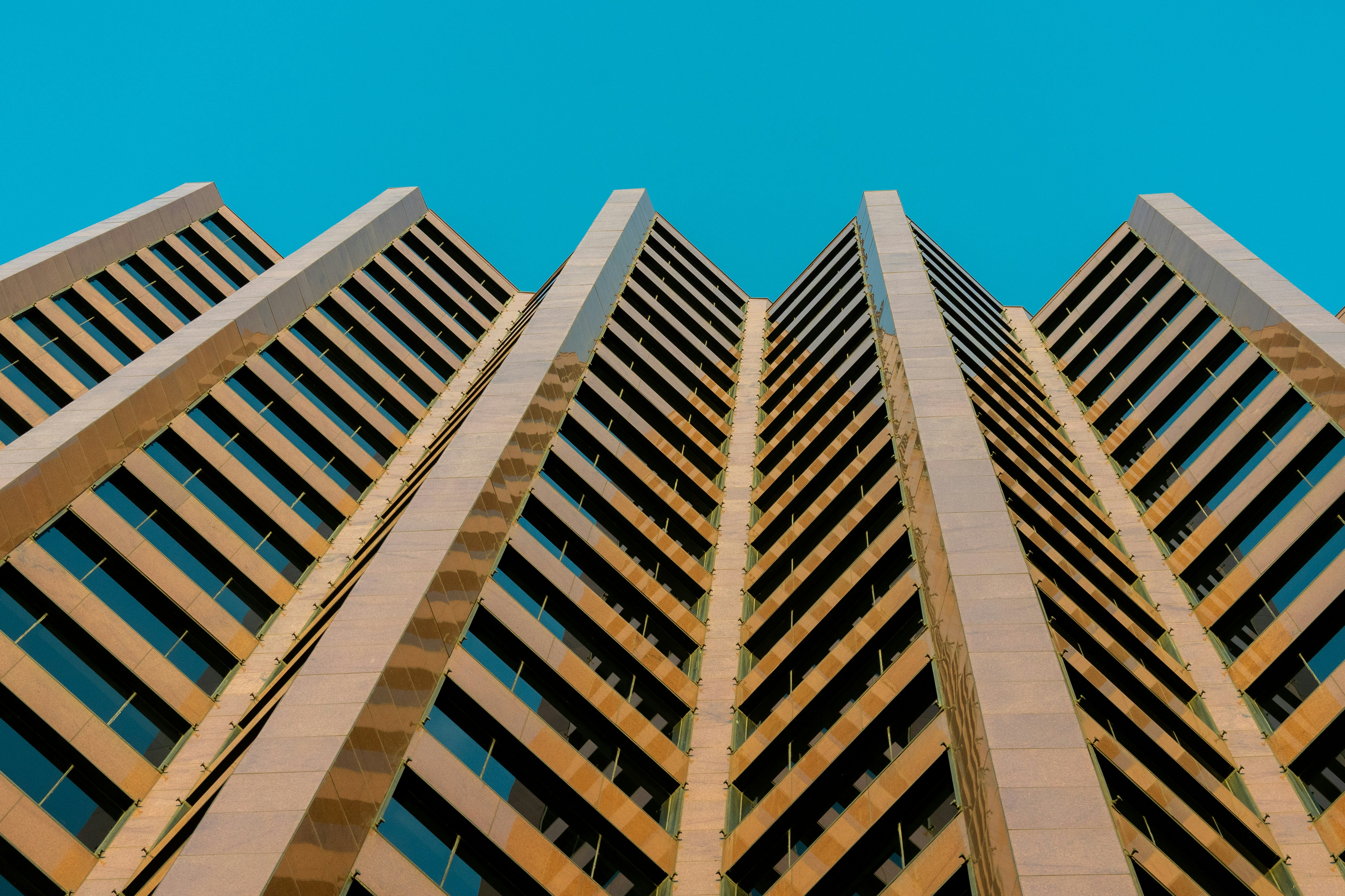 Modern corporate office building