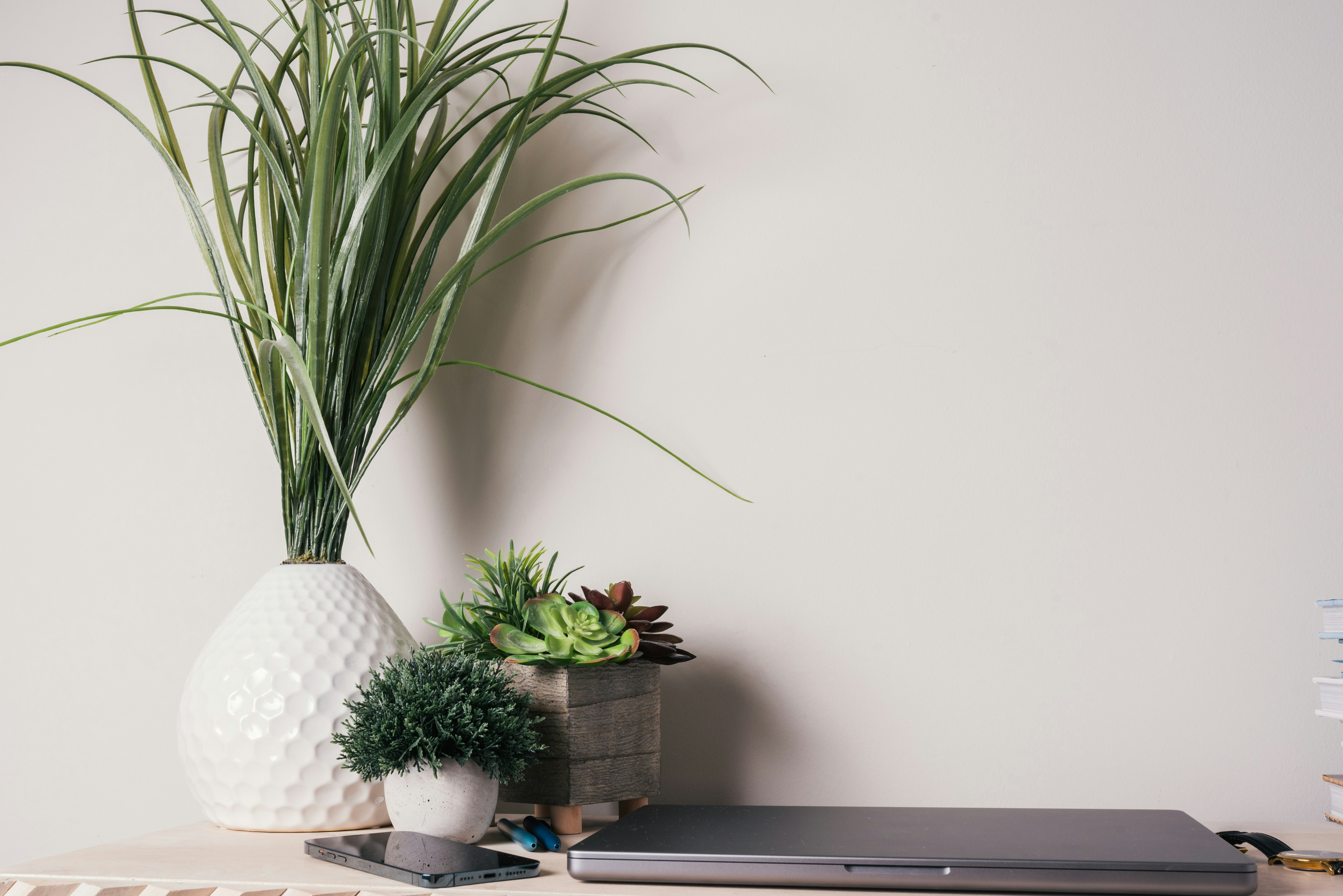 Minimalist workspace