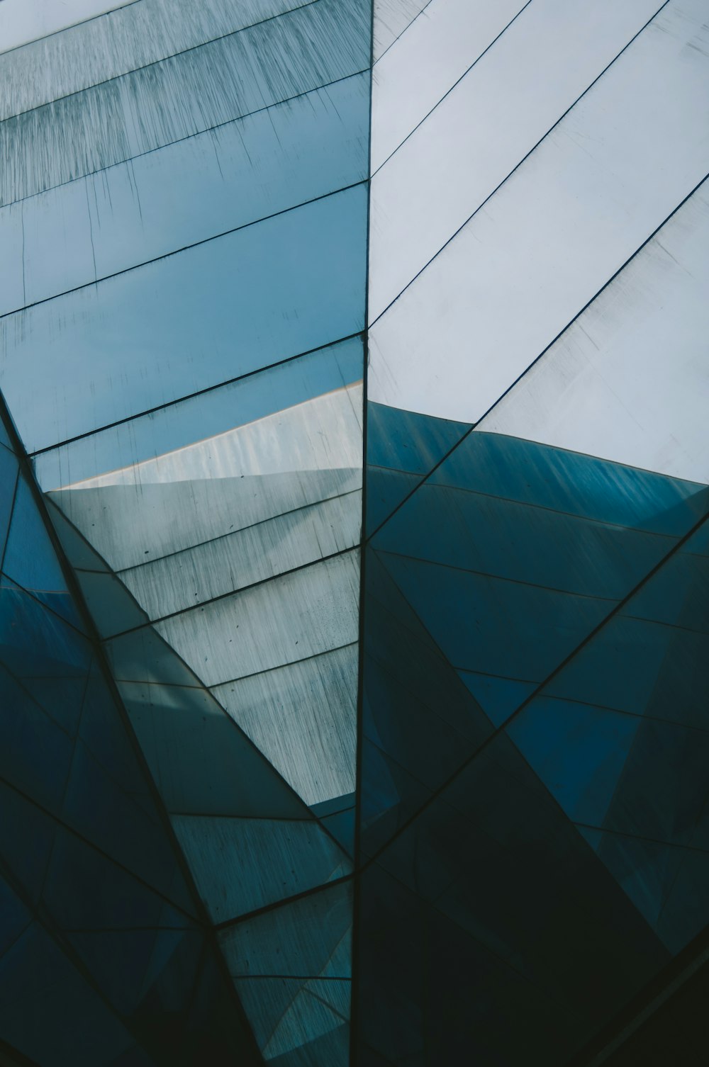 a close up of a building with a sky background