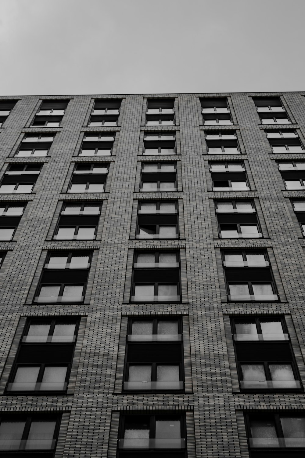 a very tall building with lots of windows