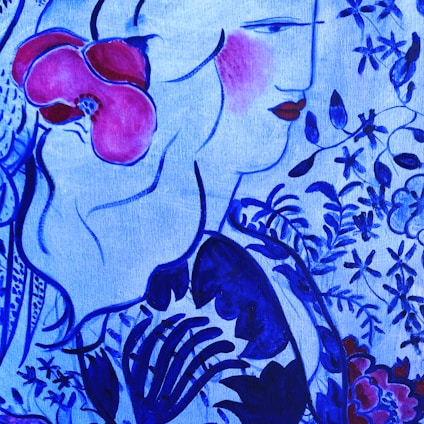 A charming, feminine design featuring Katniss Everdeen surrounded by flowers.