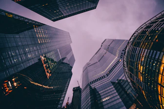 a group of buildings that are next to each other