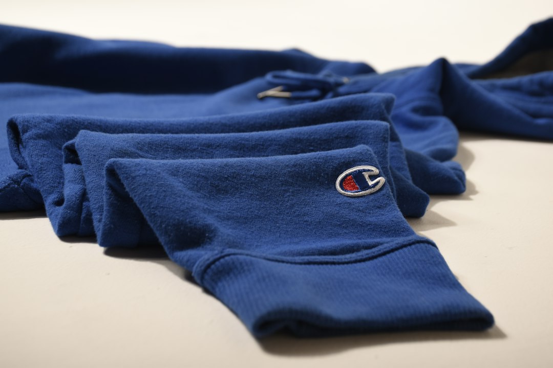 hoodie folded detail