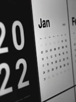 A bold calendar page highlighting an important upcoming date.
