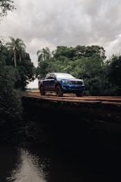 a car parked on the side of a road