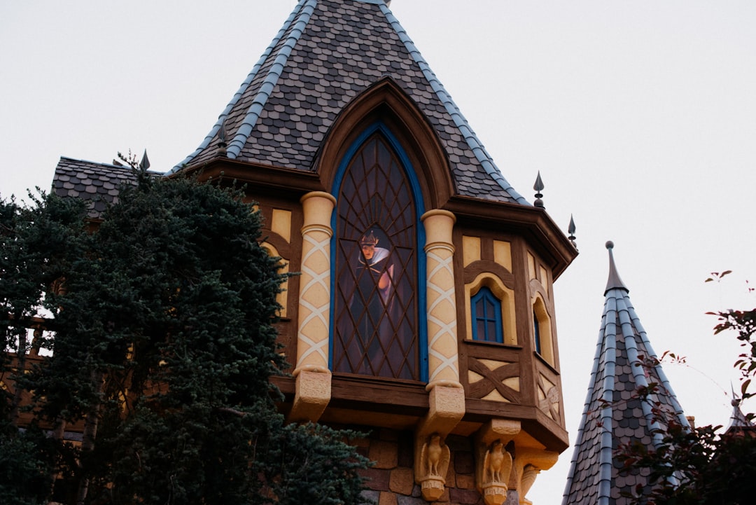 a tall building with a clock on it