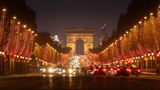 Paris at night