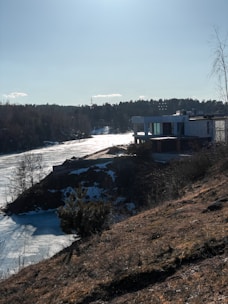 A stunning view of a modern Canadian property.