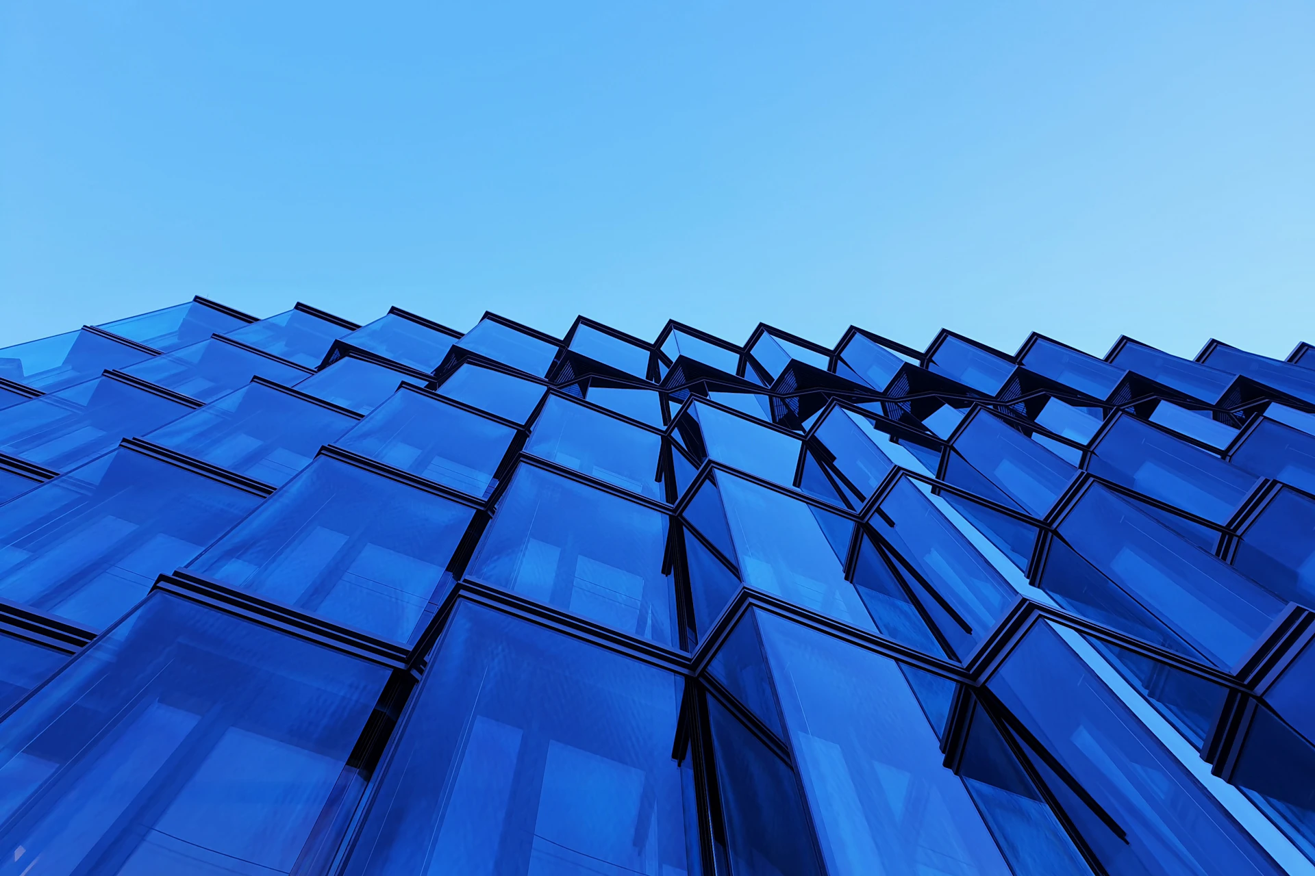 a very tall building with lots of windows