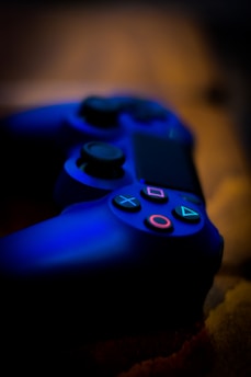 a close up of a video game controller