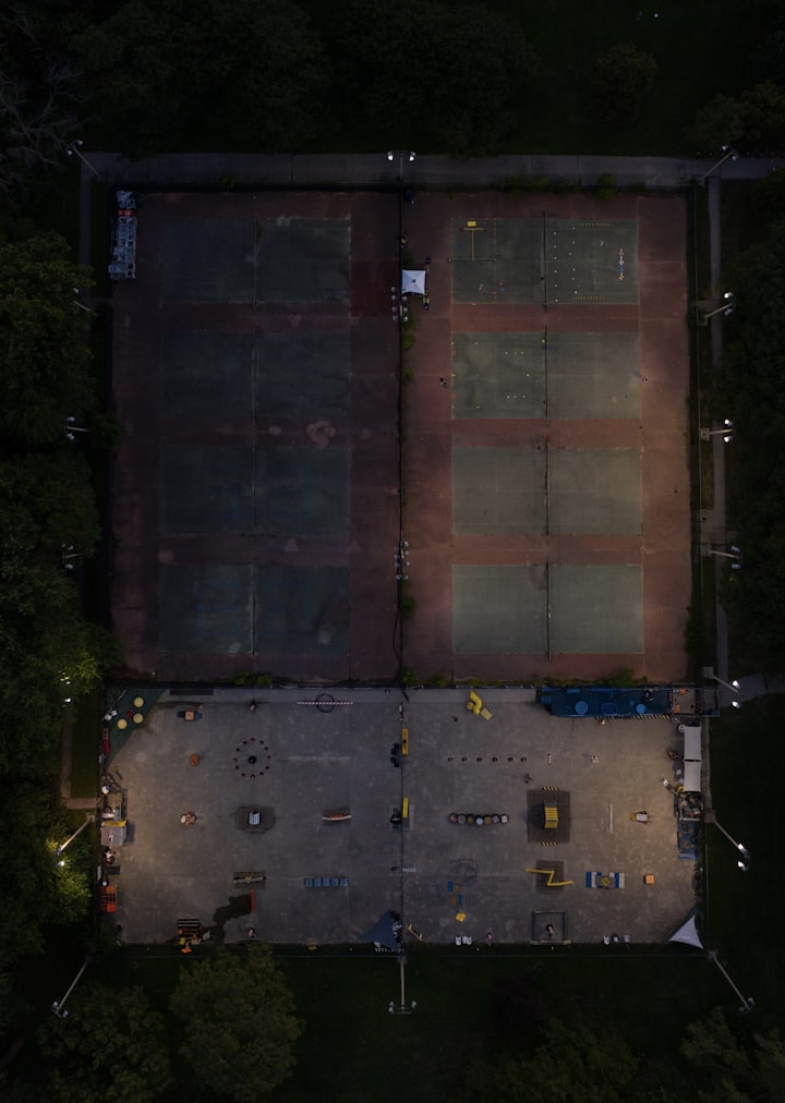 Cancha iluminada Bamboo Padel