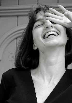 A candid lifestyle shot capturing joyful moments.