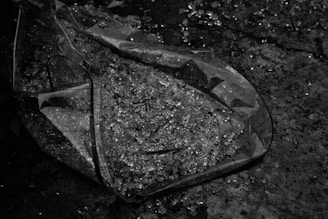 Black and white photo of the first atomic bomb test explosion.