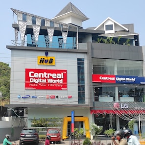 Photo of elemecs Vietnam office building with a welcoming entrance and company signage.