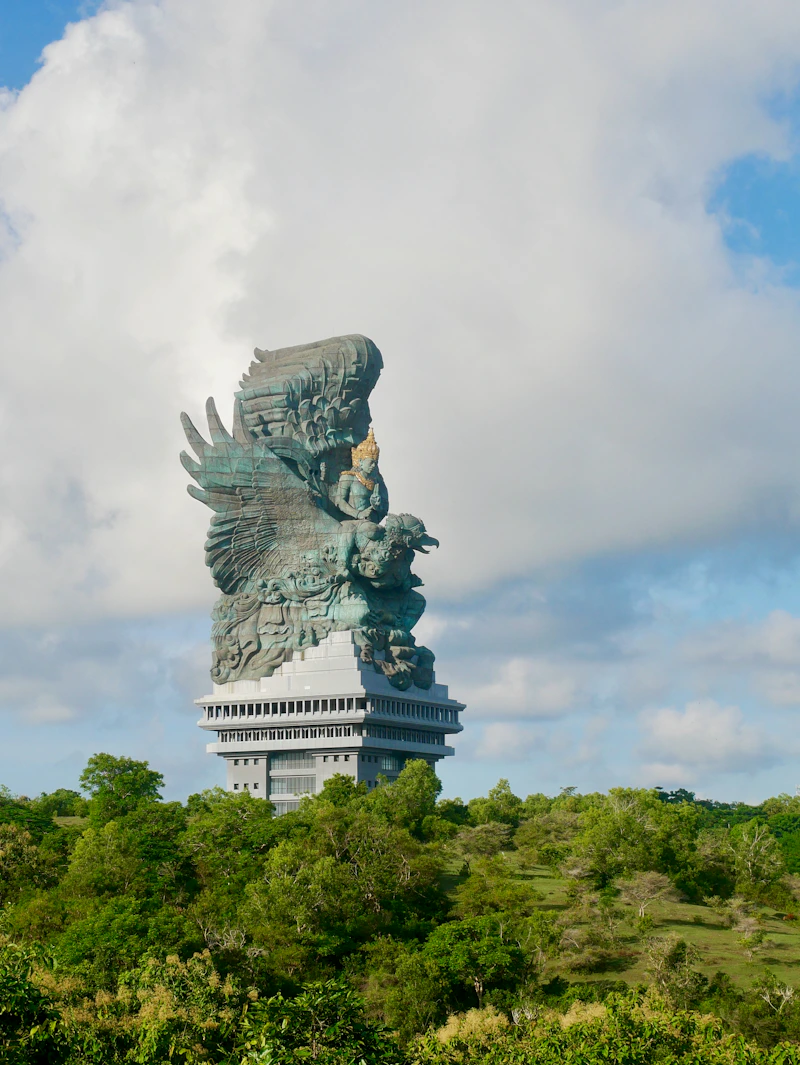 La estatua de Garuda Wisnu Kencana, en el sur de Bali