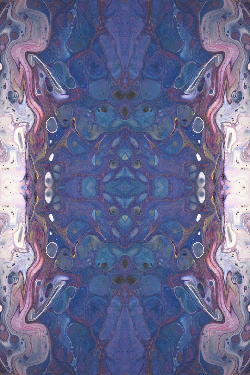 an abstract image of a blue and purple background