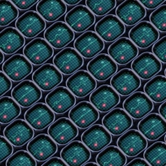 a computer generated image of a bunch of circles