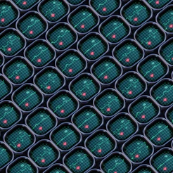 a computer generated image of a bunch of circles