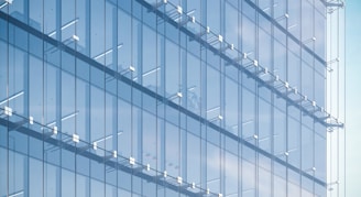 a very tall building with lots of windows