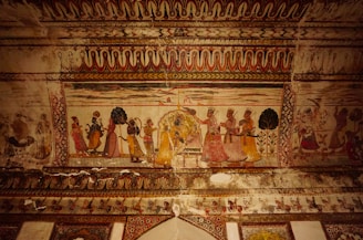 a painting on the side of a building