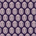 a group of masks with faces drawn on them