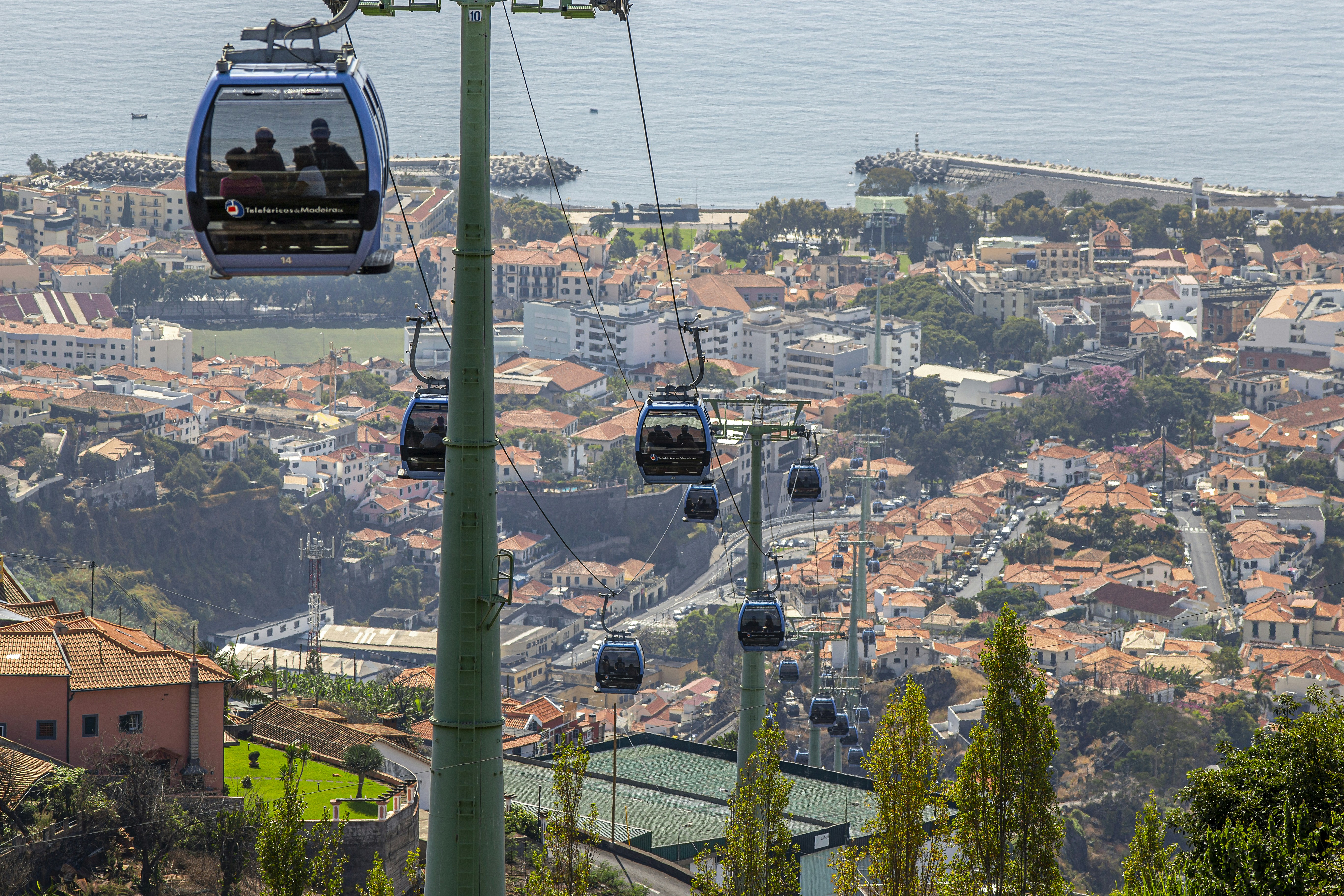 Cable Car over Funchal