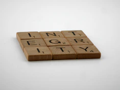 a scrabble of letters that spell out the word energy