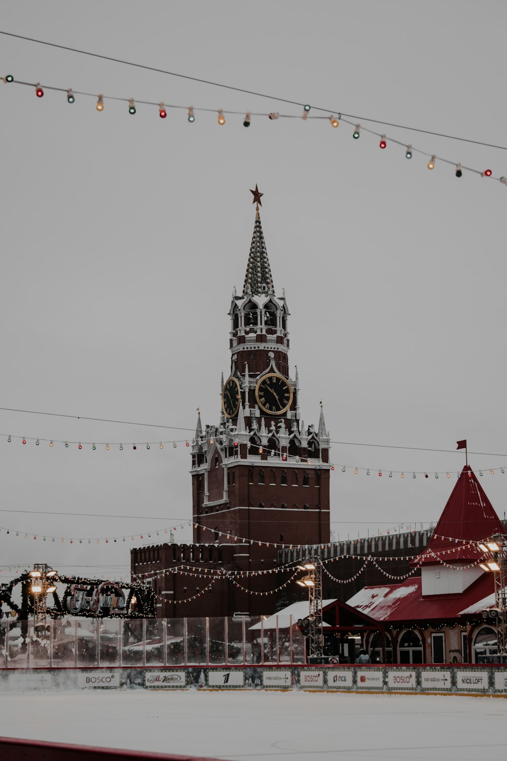 a large building with a tower with a clock on it