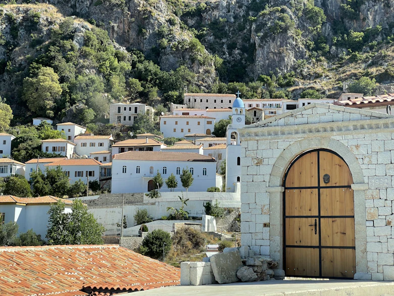 Baai bij Dhërmi, Albanië