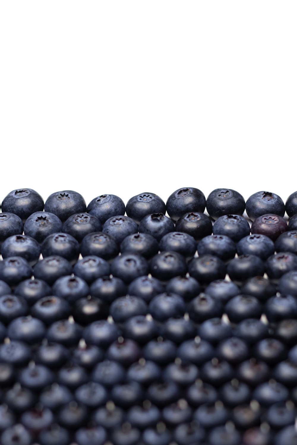a pile of blueberries sitting on top of each other