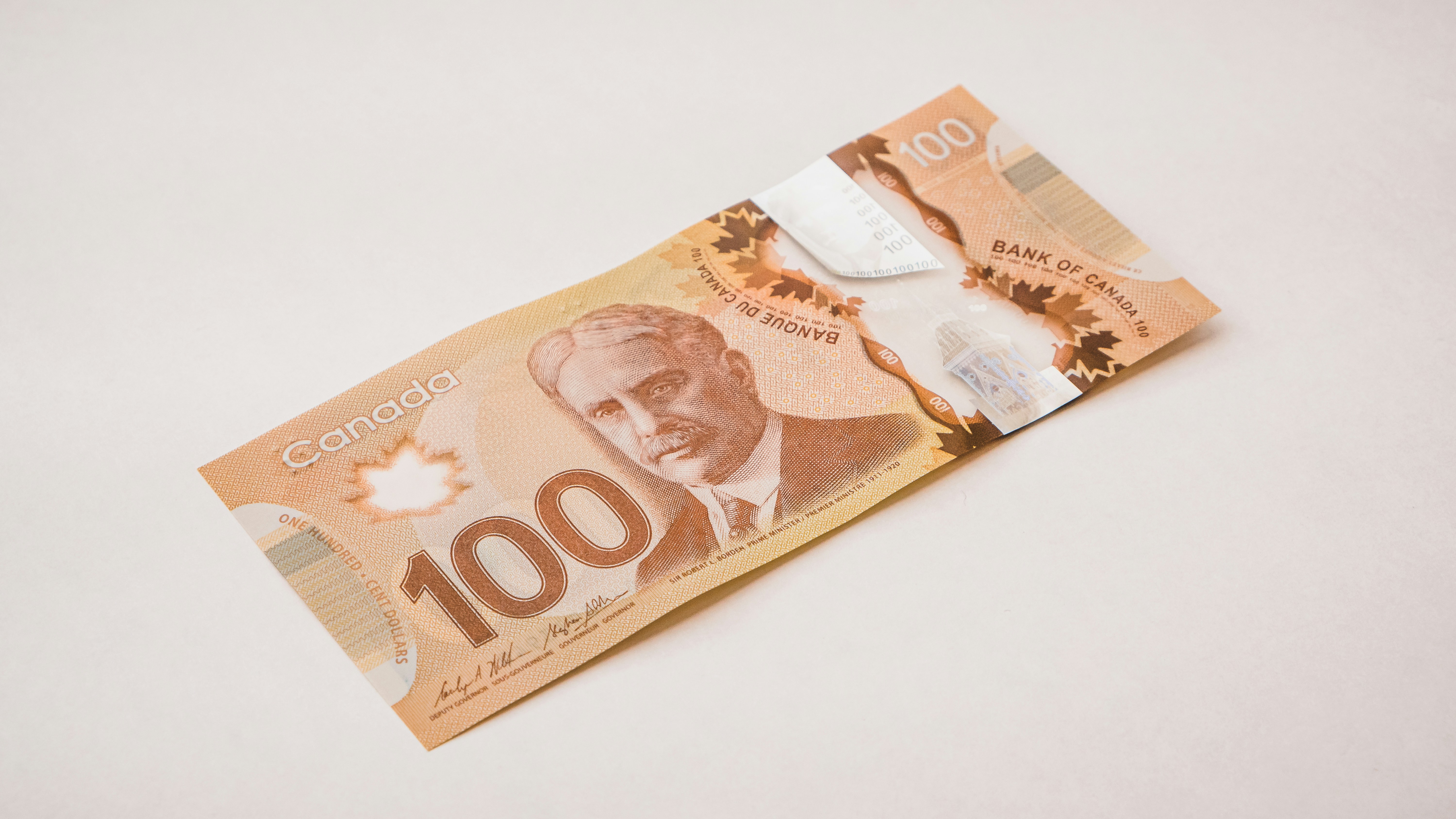 $100 Canadian Bill