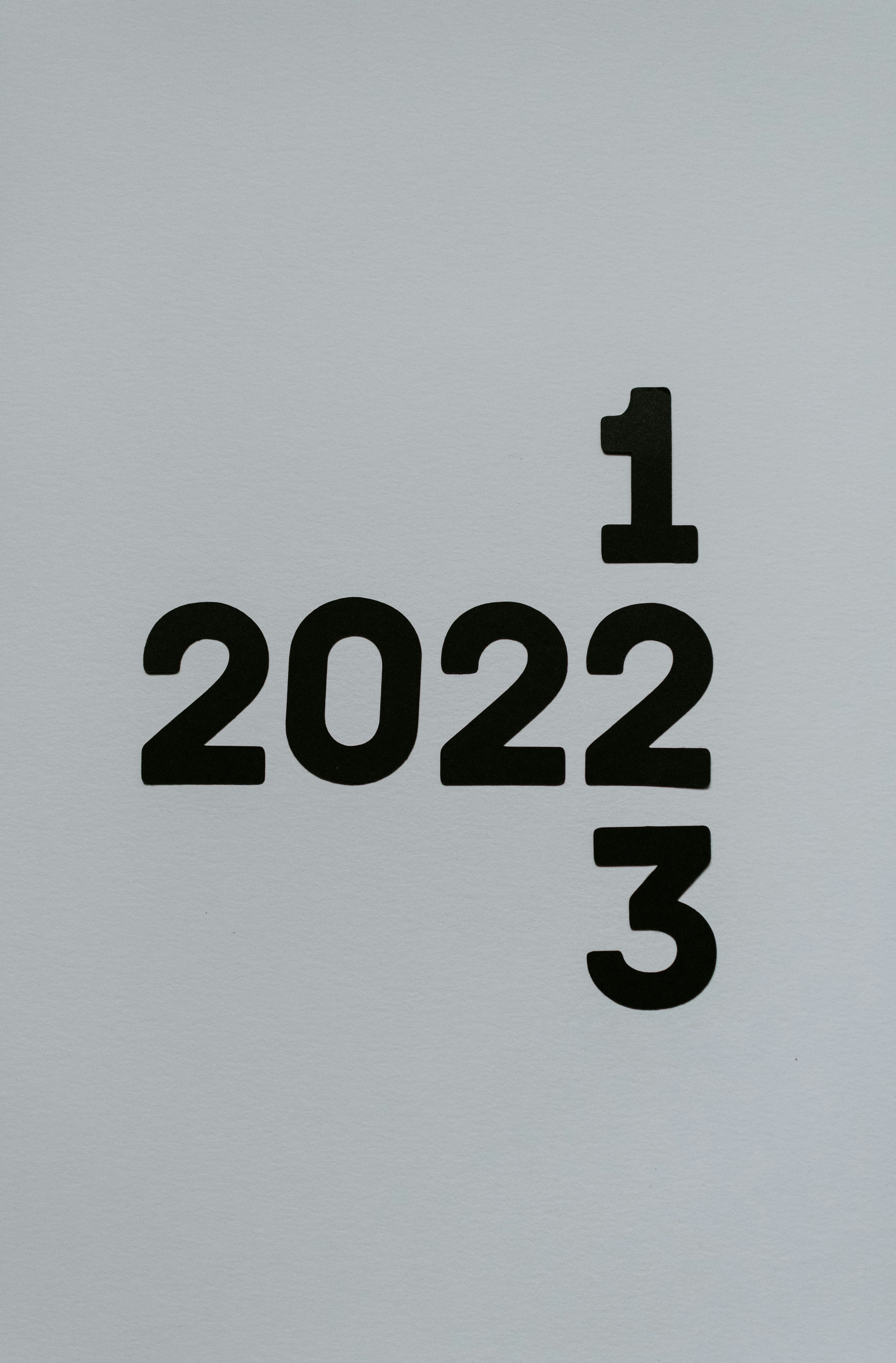 2022 with other numbers around it