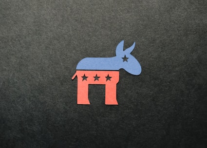 a piece of paper cut out of the shape of a donkey