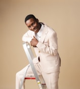 Smiling consultant explaining regulatory steps to a client.