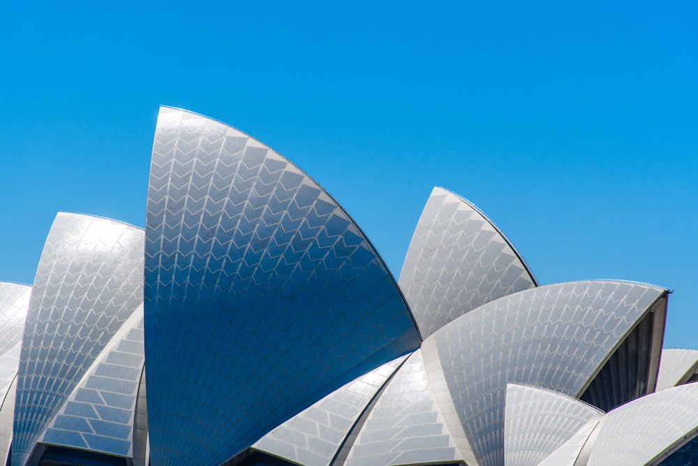 a close up of the top of a building