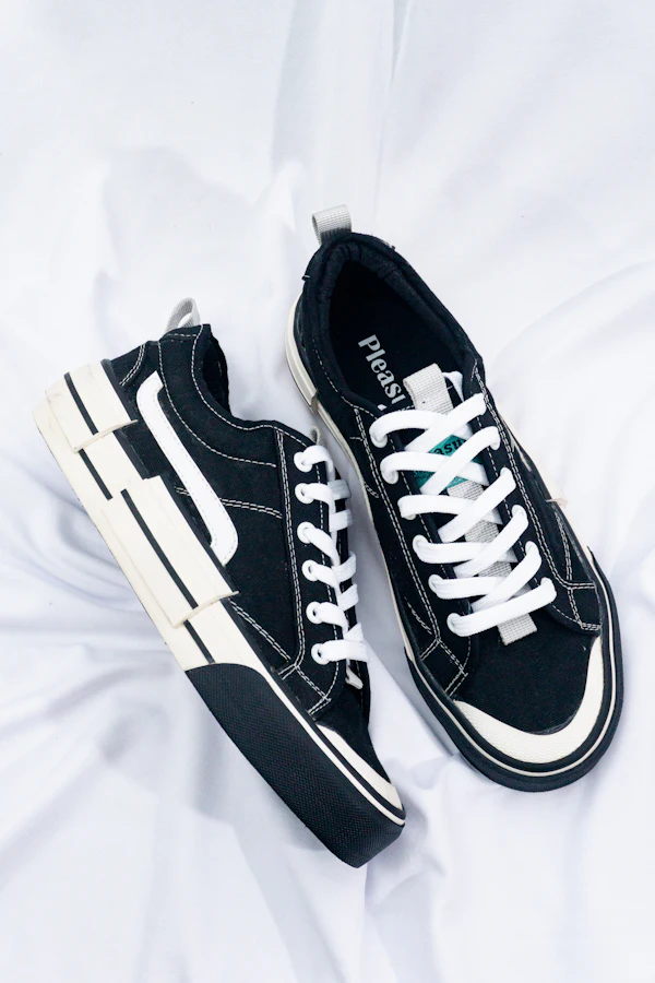 Baskets running lifestyle noir