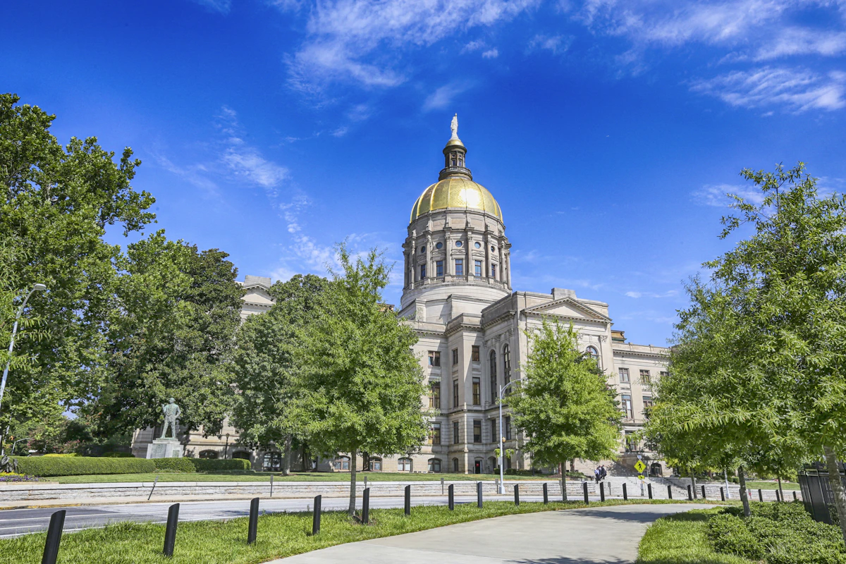 Georgia State Capitol exterior, Atlanta