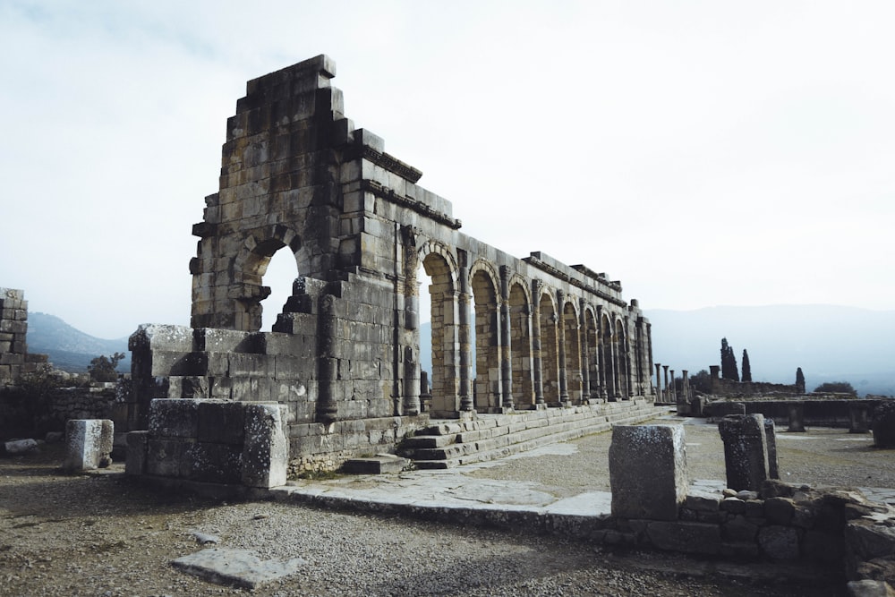 the ruins of the ancient city of perse, turkey