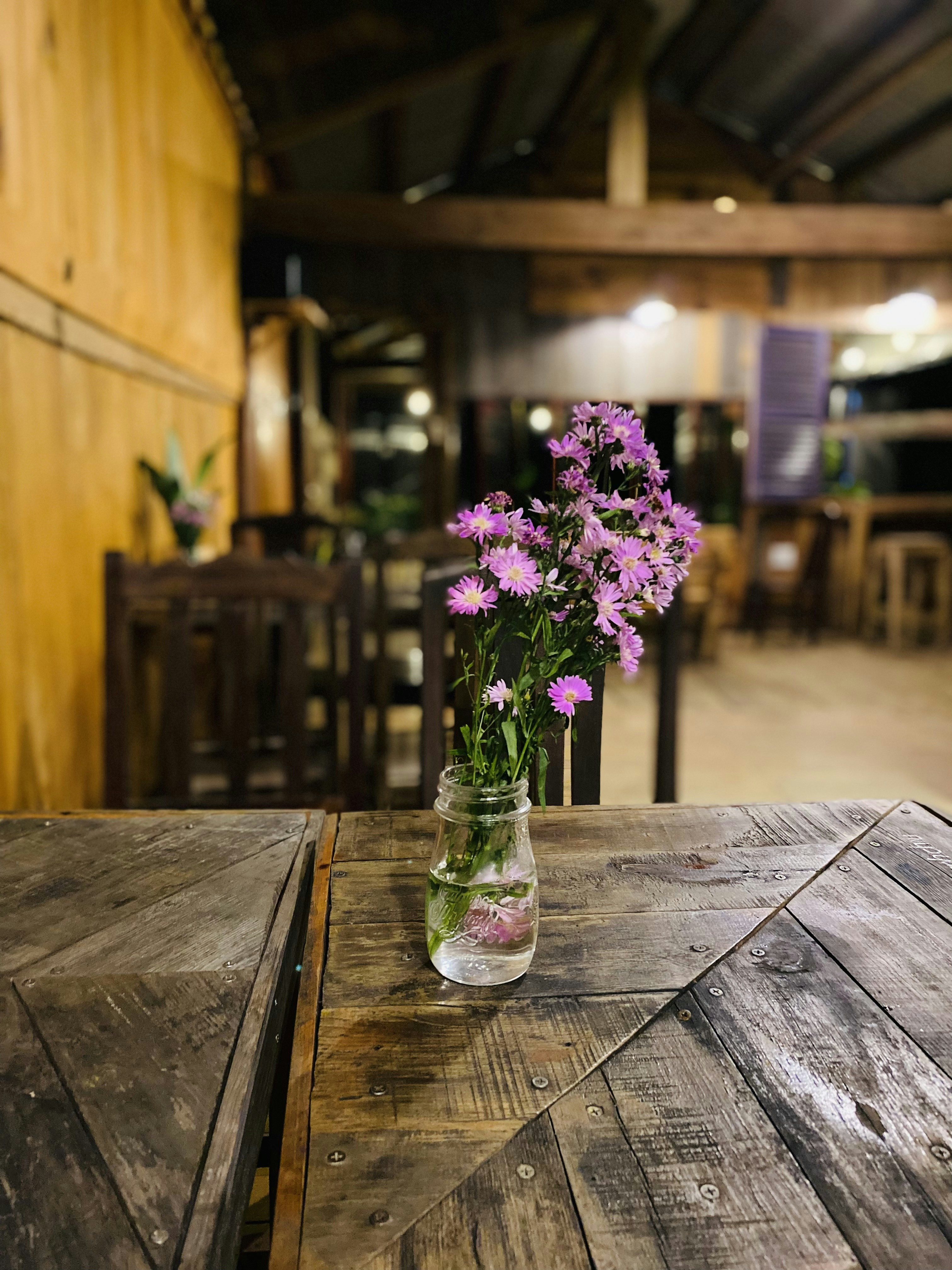 Rustic Lace Centerpiece
