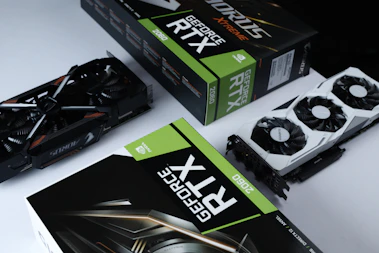 a couple of boxes that are sitting on a table