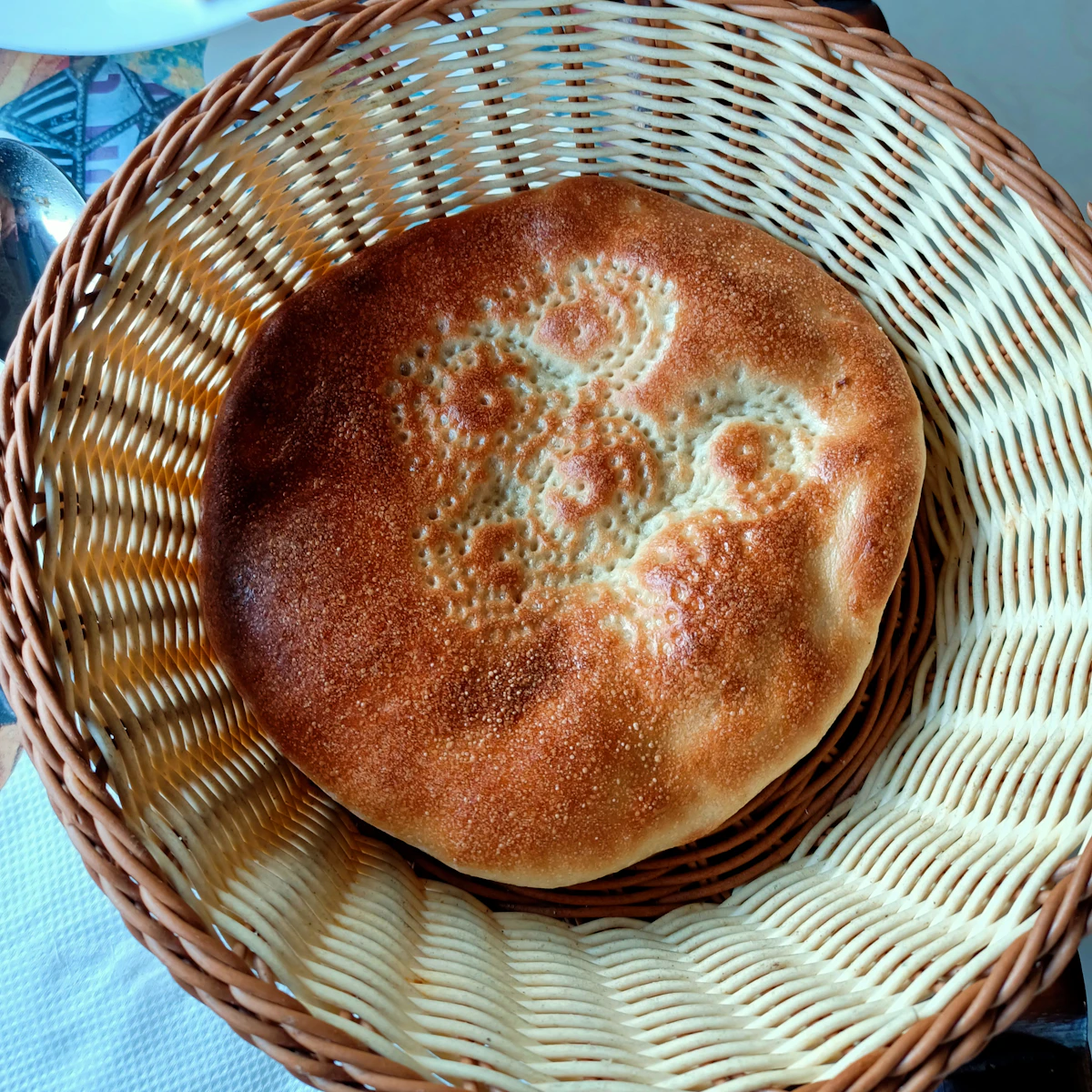 Arabic bread (khubz)