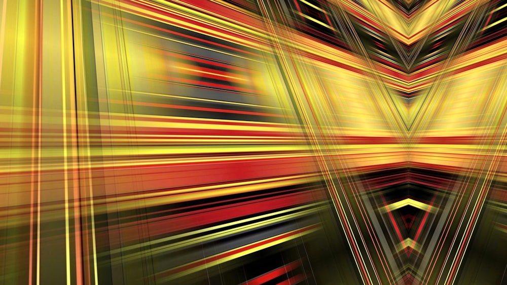 an abstract image of a yellow and red background