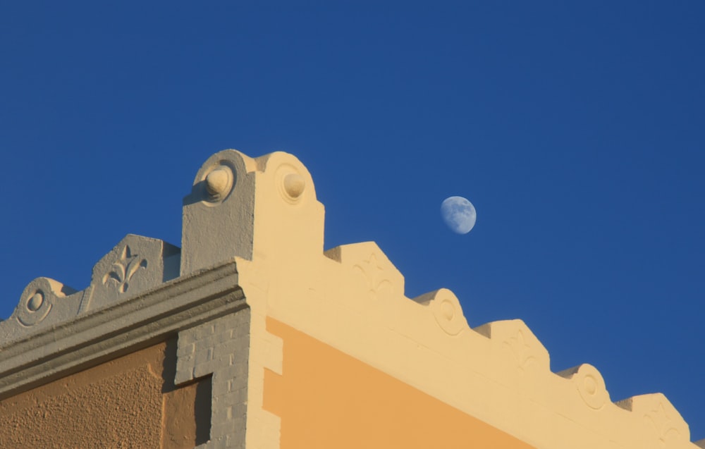 a clock on the side of a building